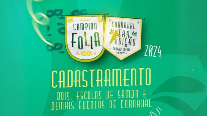 CAMPINA FOLIA: Prefeitura encerra hoje cadastramento de blocos e eventos carnavalescos
