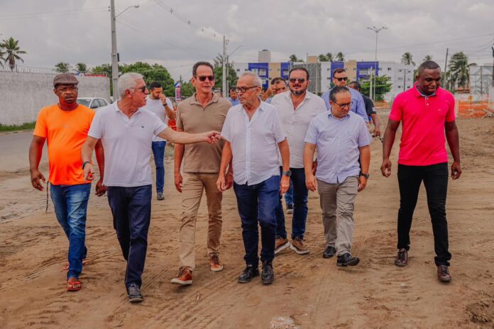 Cícero inspeciona obras do projeto Orla Sul e projeta impacto para mobilidade urbana e fortalecimento do Turismo da Capital