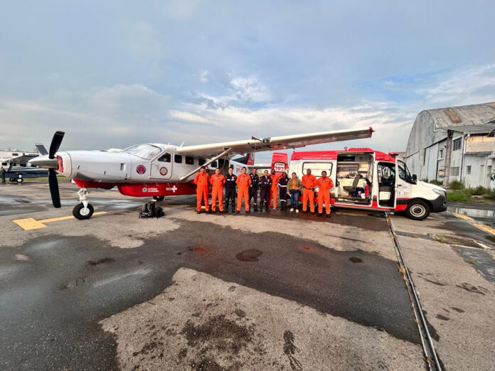 Grupo de Resgate Aeromédico realiza duas transferências para São Paulo em menos de cinco dias