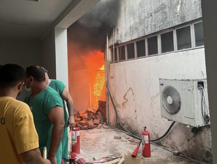 Secretaria de Saúde da PMJP emite nota após incêndio e destaca controle rápido da situação