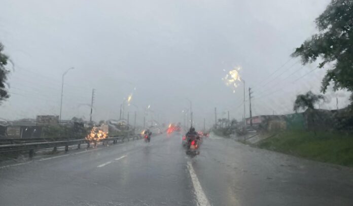Todas cidades da Paraíba estão sob alerta de chuvas intensas com ventos que podem chegar até 100 km/h