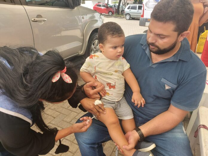 João Pessoa contará com três pontos móveis de vacinação nesta segunda-feira de Carnaval