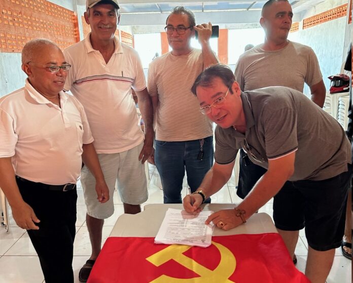PCdoB lança pré-candidatura Nicola Lomonaco, 'A Voz do Povo', a prefeito de Santa Rita