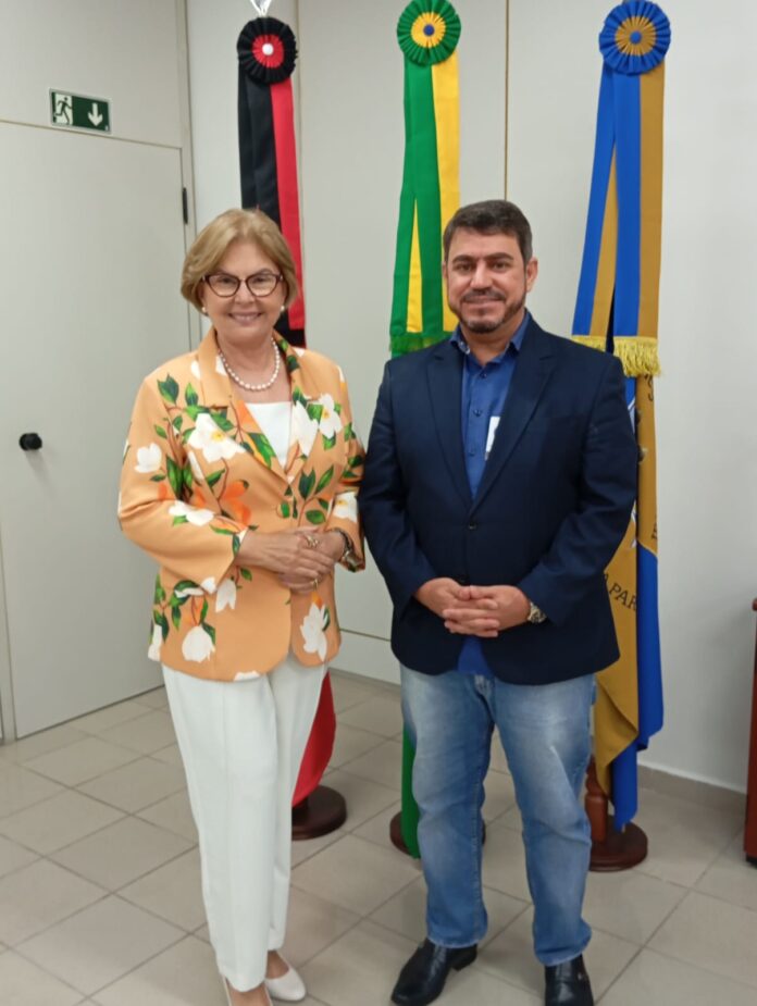 Em reunião, Dinho trata com presidente do TRE sobre vagas abertas na CMJP