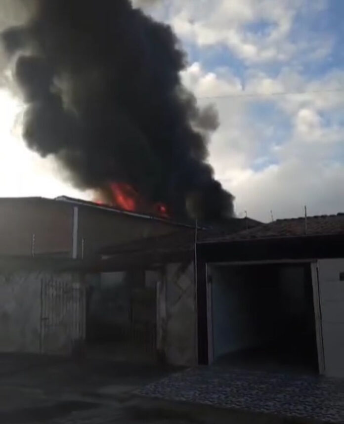 incêndio loja materiais descartáveis campina grande