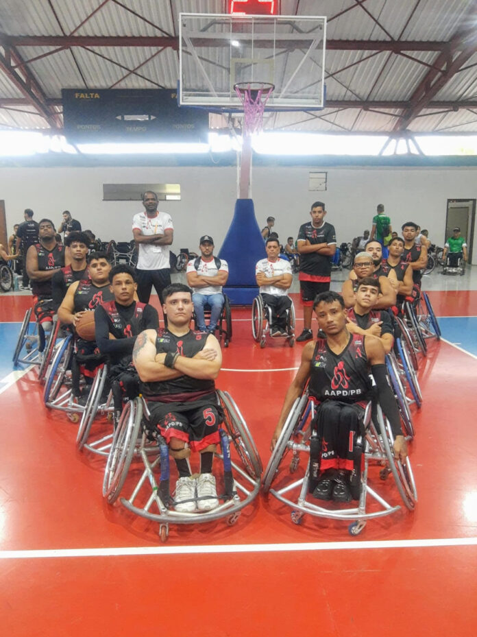 É domingo: equipe da PB disputa Brasileiro de Basquete em Cadeira de Rodas Sub 23, no RJ