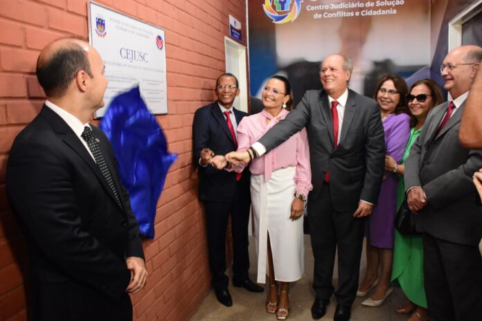 Instalado na Comarca de Alhandra o 63º Centro Judiciário de Solução de Conflitos e Cidadania