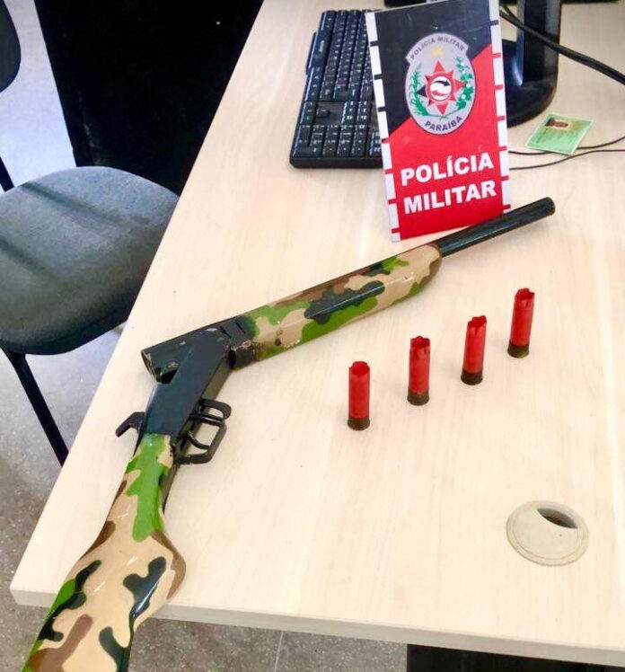 Polícia prende suspeito por porte ilegal de arma em Cajazeiras