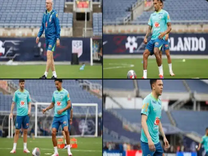 Seleção brasileira fica no empate contra os Estados Unidos