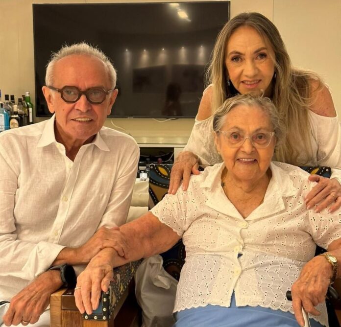Morre sogra de Cícero Lucena, Maria Amália, aos 95 anos, na capital
