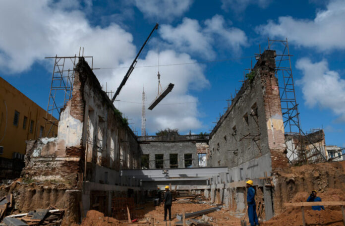 Obras de construção da nova sede da CMJP seguem em ritmo acelerado