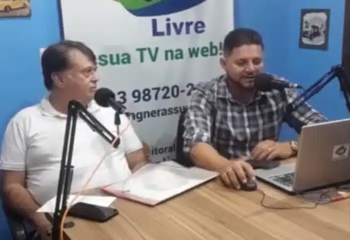 Eleições 2024: candidato Edinho Mendes participa de Live Cast e apresenta propostas para a cidade de Conde
