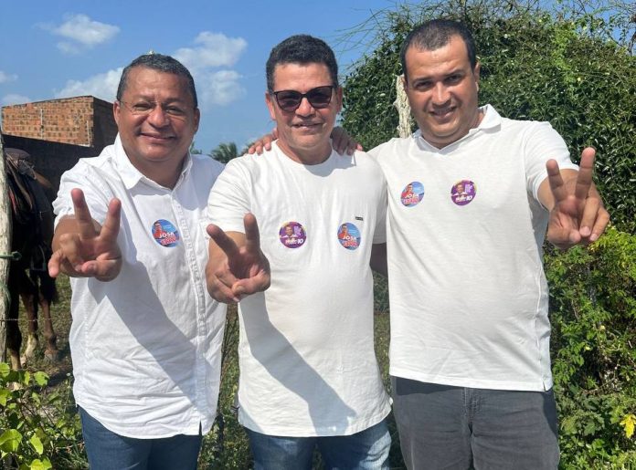 Nilvan recebe apoio de Josa da Galinha e lideranças comunitárias durante evento, em Santa Rita