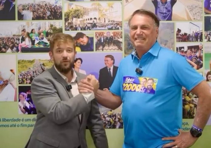 Único em João Pessoa, Fábio Lopes recebe apoio de Bolsonaro na disputa por vaga na CMJP
