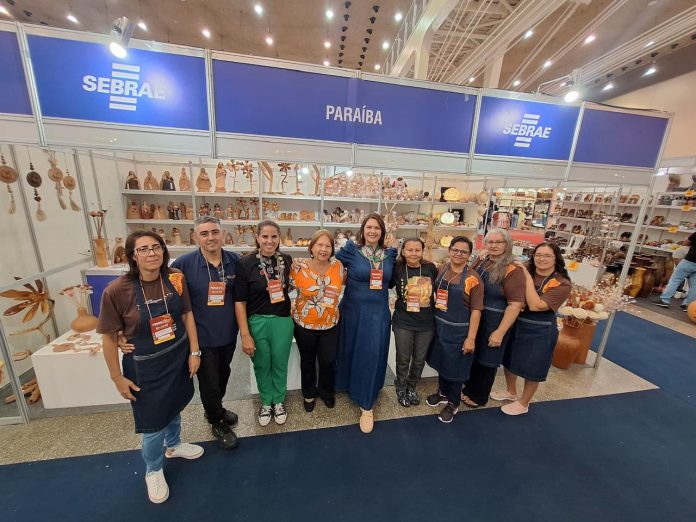 Artesãos paraibanos participam de feira nacional de artesanato em Fortaleza