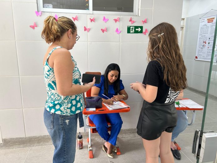 Paraíba aplica mais de 18,5 mil doses no Dia D contra meningite, HPV e Multivacinação