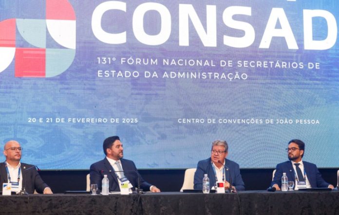 João Azevêdo participa de abertura de Fórum Nacional de Secretários de Administração