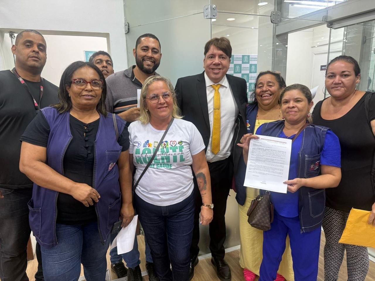 Vereador Guguinha propõe aposentadoria especial para agentes de saúde e reforça apoio à categoria durante encontro – Politica & ETC