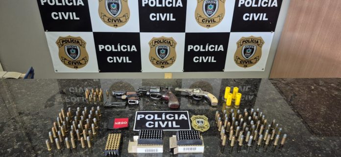 Polícia Civil prende cinco indivíduos condenados por roubos no Brejo paraibano