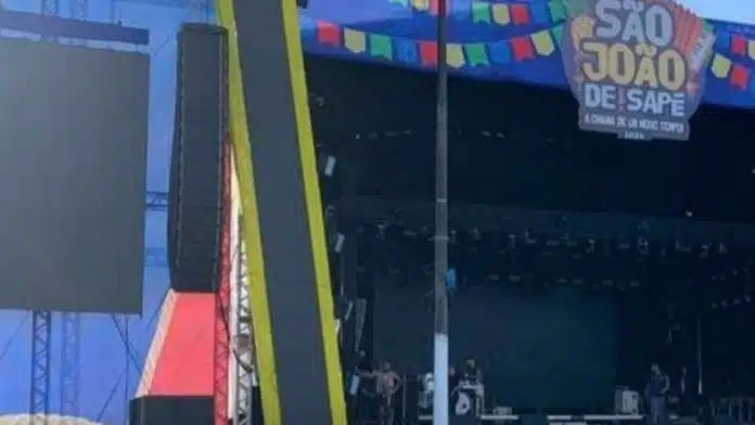 Prefeitura de Sapé é denunciada por montar palco para São João antes da licitação