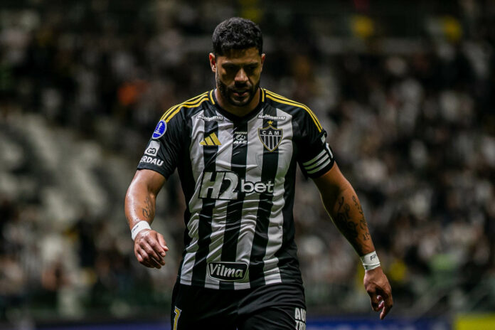 Hulk marcou todos os gols do Atlético-MG desde a retomada após a Copa do Mundo de Clubes