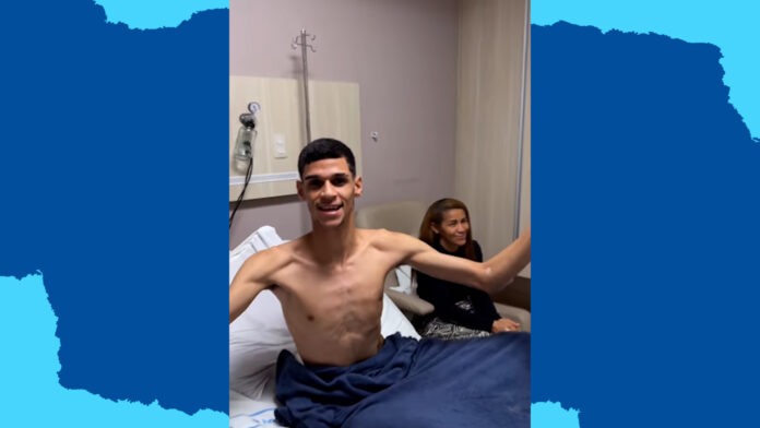 Luva de Pedreiro recebe alta de hospital em João Pessoa