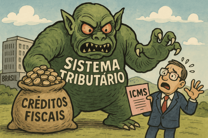 o sistema tributário do ICMS só precisa de um aceno .