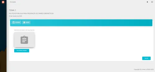 
				
					Lá Vem o Enem: saiba como enviar sua redação na plataforma de correção gratuita
				
				