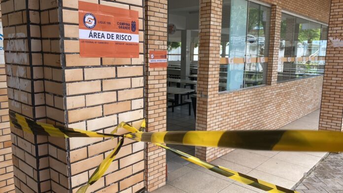 Defesa Civil interdita restaurante universitário da UFCG