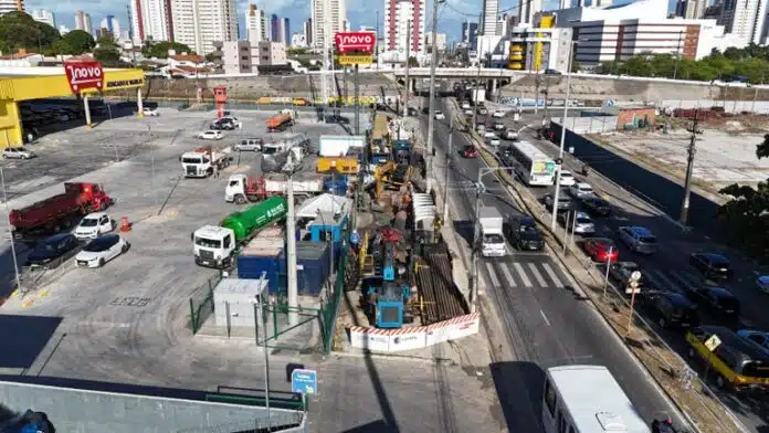 Trecho da Avenida Tancredo Neves, em João Pessoa, vai ficar um mês interditado para obras