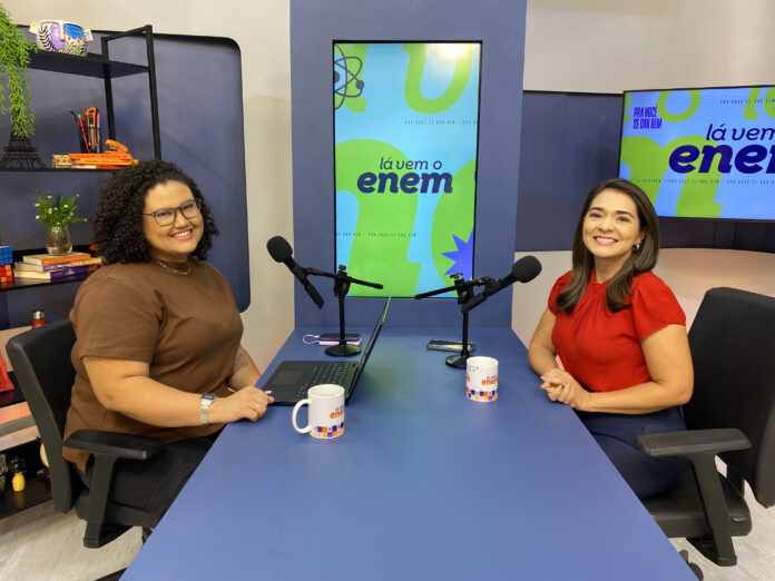 Zuila David conta, no videocast Lá Vem o Enem, como os estudos transformaram sua vida
