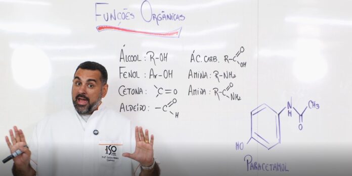 videoaula de química ensina como identificar funções orgânicas