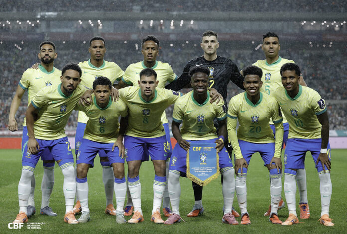 Douglas Santos e Matheus Cunha atuam juntos em goleada do Brasil contra a Coreia do Sul