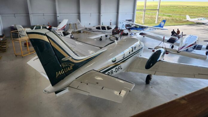 Grupo tenta roubar aeronave em um aeroclube, em Santa Rita
