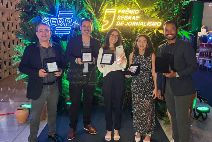 Rede Paraíba ganha cinco prêmios no Sebrae de Jornalismo