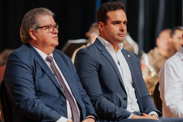 João Azevêdo e Lucas Ribeiro. (Foto: assessoria)