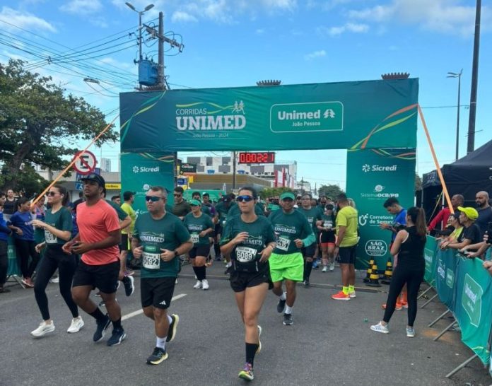 Entrega dos kits da corrida da Unimed JP será sexta e sábado; evento ocorre no domingo