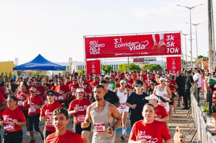 Governo da Paraíba promove grande mobilização solidária com a 3ª Corrida Pela Vida