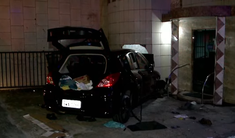 Casal é vítima de balas perdidas durante troca de tiros entre assaltante e polícia, na Paraíba