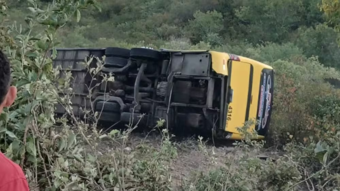 Ônibus com romeiros tomba no Ceará e duas pessoas morrem – PB AGORA